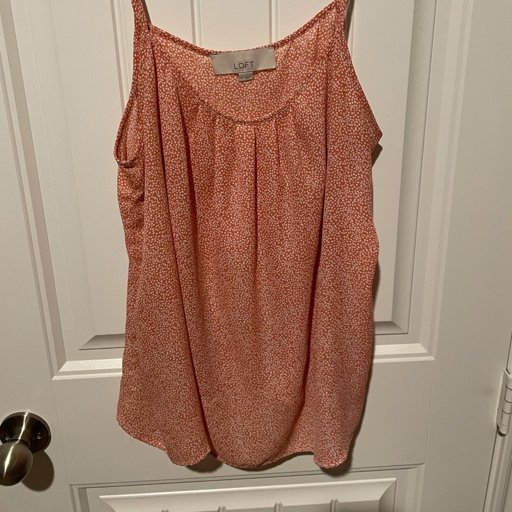 Loft tank blouse size M
